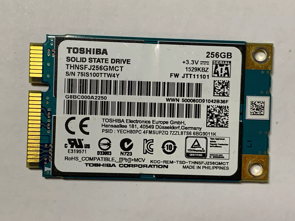 Toshiba 256 deals ssd