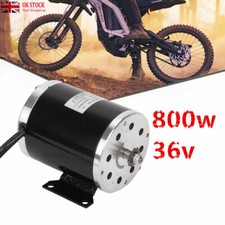 Electric Scooter Motor 800w 36v 11 Tooth 8mm Sprocket ZY1020 Reversible 2800 RPM