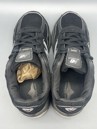 New Balance 990v5 Mens Size 6.5 Women’s Size 8 Black & Gray Shoes Sneakers, VGC! - Picture 7 of 16