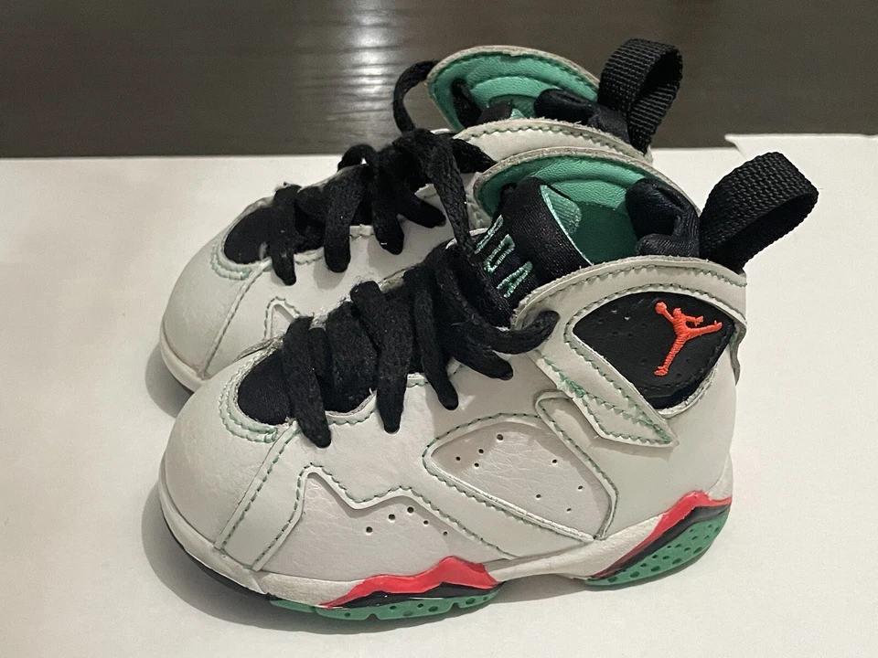 Nike Air Jordan 7 Barcelona Nights Retro 30th 2014 - Bebé Talla 4c - 705418-138 Foto 2 de 4