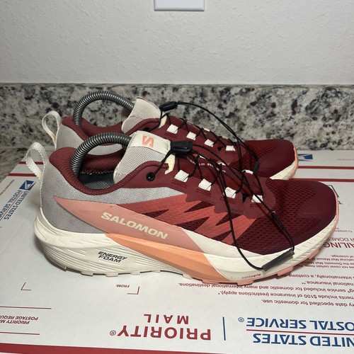 Salomon Sense Ride 5 GTX Gore Tex 473145 Peach Women’s Size 10.5 - Picture 3 of 8