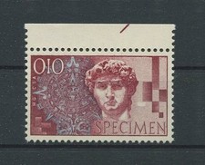 SCHWEIZ SPECIMEN MAYA CALENDAR KALENDER ESSAY PROOF PRUEBA TEST ** MNH d6894