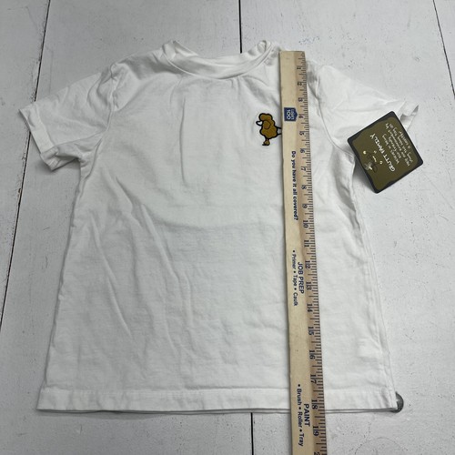 Grutt Family White Poodle Embroidered Short Sleeve T Shirt Youth Girls Size 6 - Picture 4 of 6