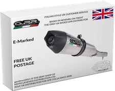 DUCATI DIAVEL 1198 2011/17 SILENCER GPR Titanium GP Anniversary Slip-On