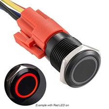 15702 Nitrous Express Professional Nitrous Push Button Black