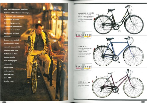 Lot de 2 Brochures MBK Vélos LOISIRS - TREKKING Bicyclettes Catalogue Dépliant - Picture 3 of 7