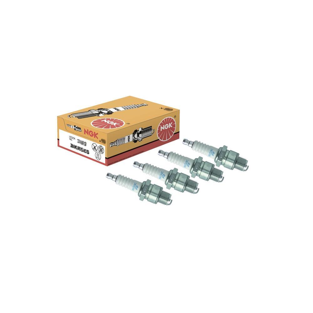 NGK Set of 4 Standard Nickel Spark Plugs For Volkswagen Beetle Transporter H4