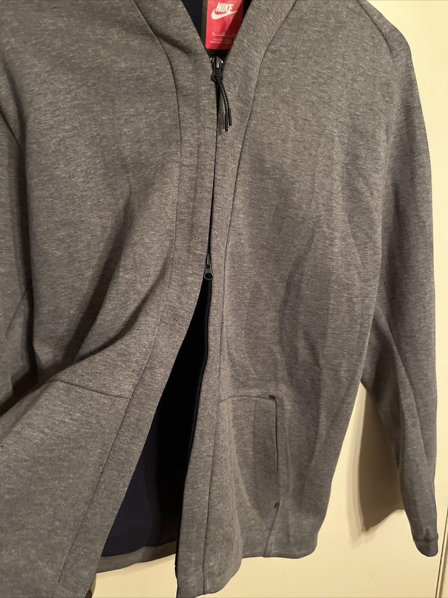 nike tech cardigan full zip mens xl gray | eBay
