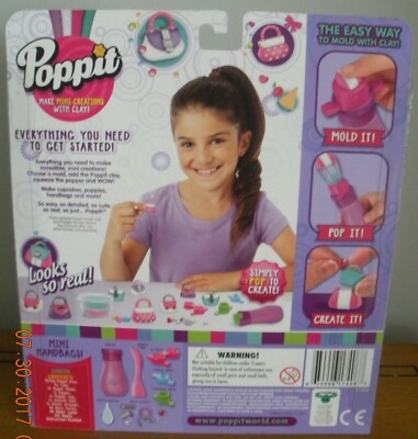 Poppit Starter Pack Mini Handbags -NEW