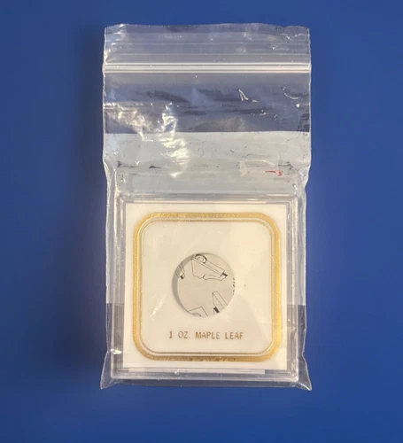 Capital Holder Plastic 3x3 Snaplock 1 OZ Gold Eagle white Maple leaf coin holder