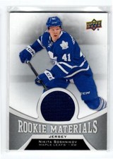 2016-17 Upper Deck Rookie Materials #RMSO Nikita Soshnikov E