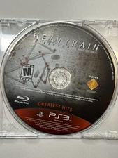 Heavy Rain Director's Cut (Sony PlayStation 3, PS3, 2010) LOOSE DISC