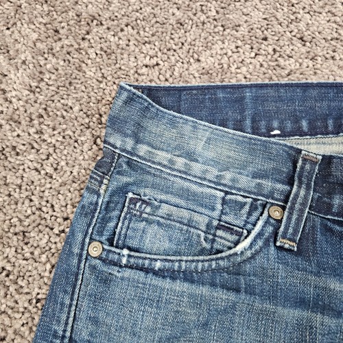 Jeans uomo 7 For All Mankind 29 dritto slim fit vita media cotone denim slimmy - Foto 3 di 15
