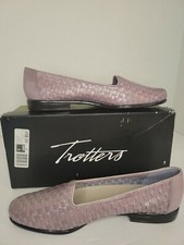 Trotters Women's Liz Loafer Lilac Woven Leather Size 9N new with box never worn
