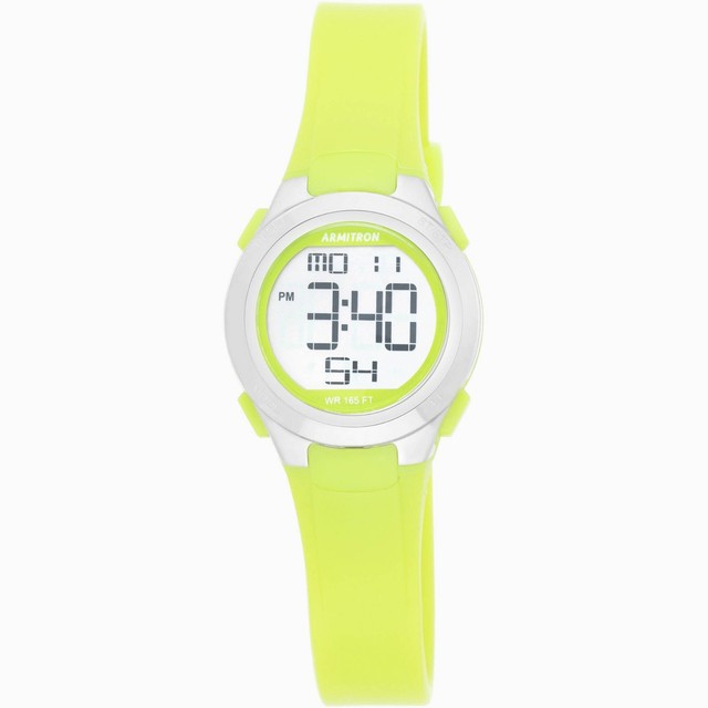 armitron green watch