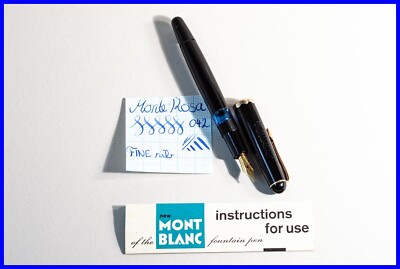 NOS full set 1959 MONTBLANC Monte Rosa 042 piston filler