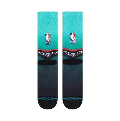 Vancouver Grizzlies Stance Fader Crew Socks Hardwood Classics Men's Size Large - Picture 2 of 3