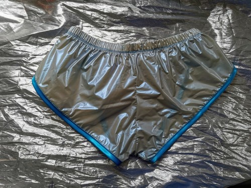 *OBERSCHENKELSPION * SPRINTERSHORTS in glänzendem ultradünnem PU-beschichtetem Nylon (XS > 2XL) - Bild 12 von 12