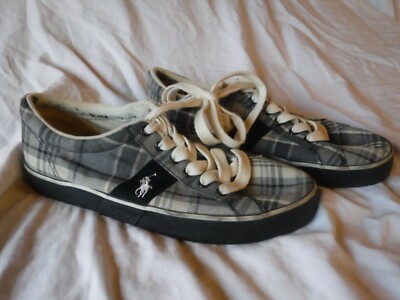 Mens Ralph Lauren Sneakers Size 10 D Pre Owned