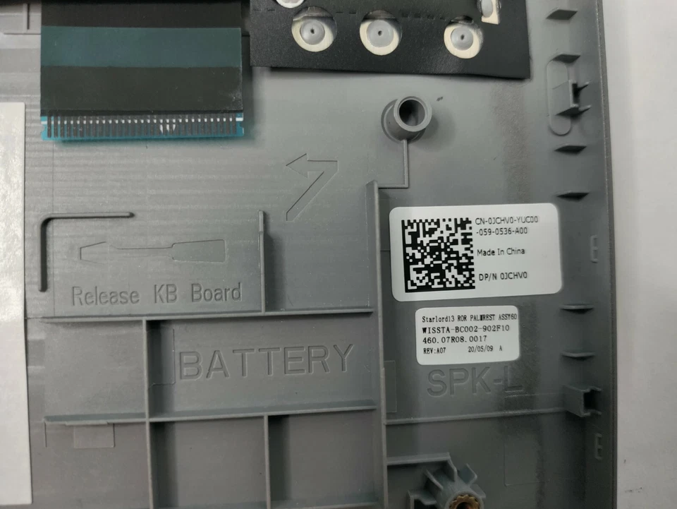 Dell Inspiron 13 5379 Portuguese Brazilian Palmres Backlit Keyboard JCHV0 R1X07 - Image 3 of 3