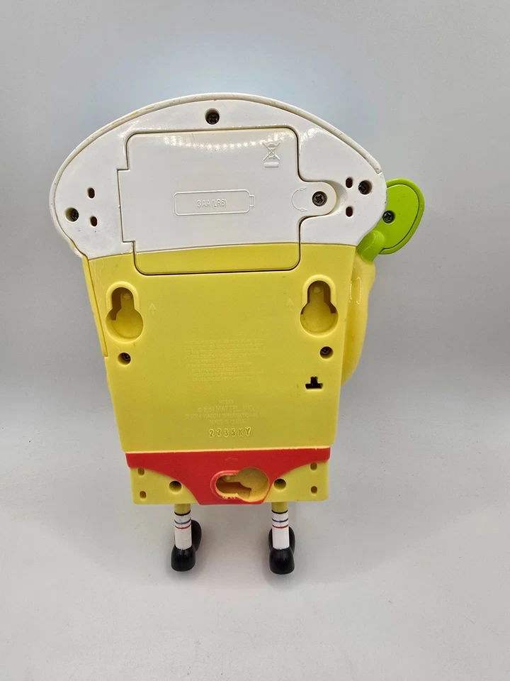 Bob Esponja Pantalones Cuadrados Cantando en la Ducha Juguete Hablando FUNCIONANDO 2004 Retro Foto 2 de 3