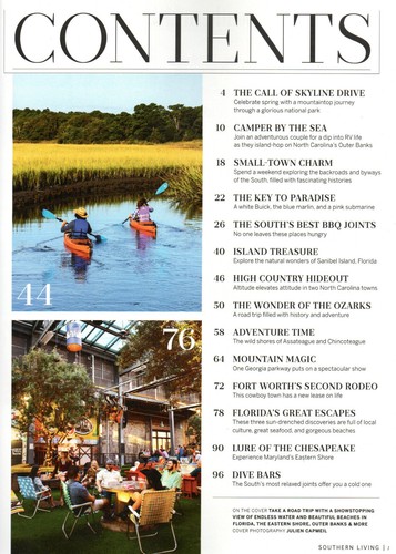 DRIVES & DIVES Magazine Spring 2022 Southern Living Special Collector's Edition - Picture 2 of 2
