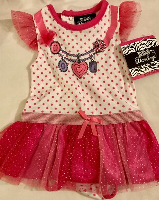 DDG Darlings 0-3 Month Outfit New With Tags