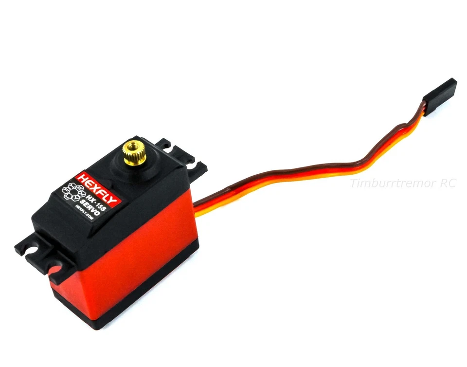 Redcat Racing HEXFLY HX-15CS Steering Servo 15kg, Short Wire (.21sec/10kg*cm) - Image 2 of 2