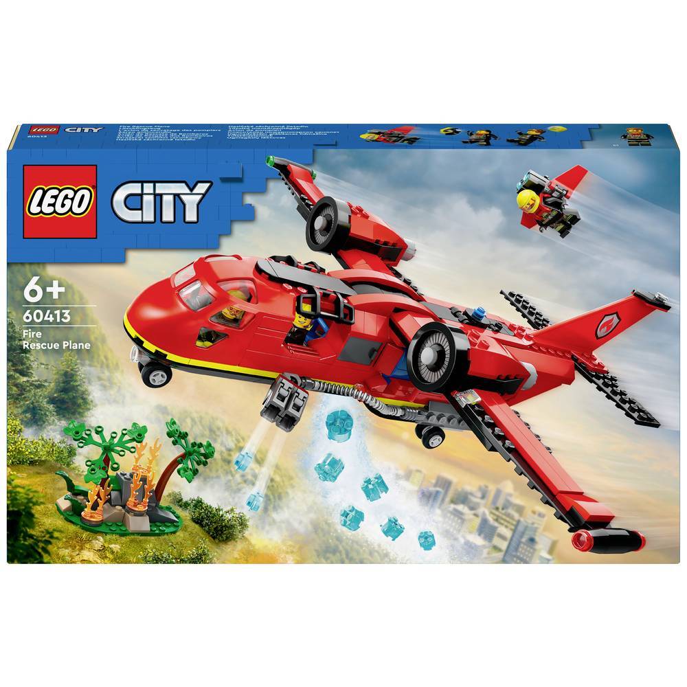 60413 КОНСТРУКТОР LEGO CITY Лешфлюгзеуг