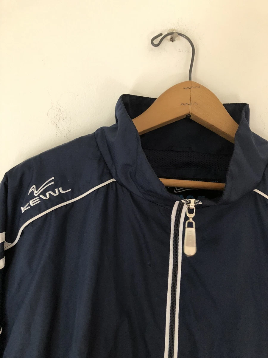 Vintage Kewl Hockey Jacket. Blue Vented Windbreaker Men s Size M