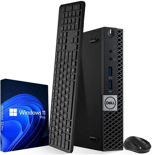Dell OptiPlex 3040 Tiny Mini PC Intel i5-6th 32GB RAM 512GB SSD Windows 11 Wi-Fi