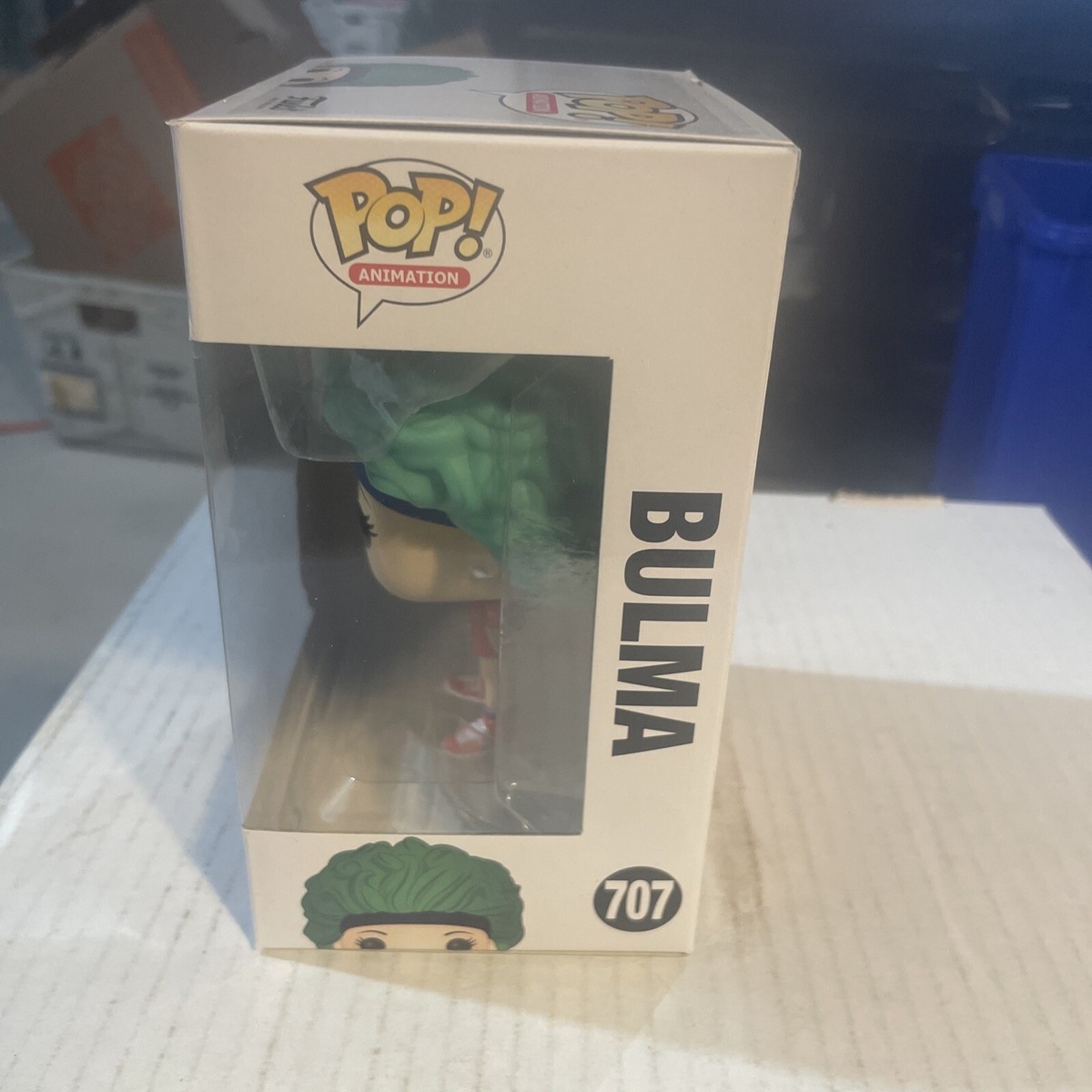 Funko Pop! Animation: Dragon Ball Z Bulma #707 Vinyl Figure | eBay