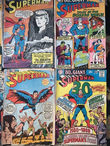 Superman DC Comics 1965-1972 12 Stück - Bild 3 von 12