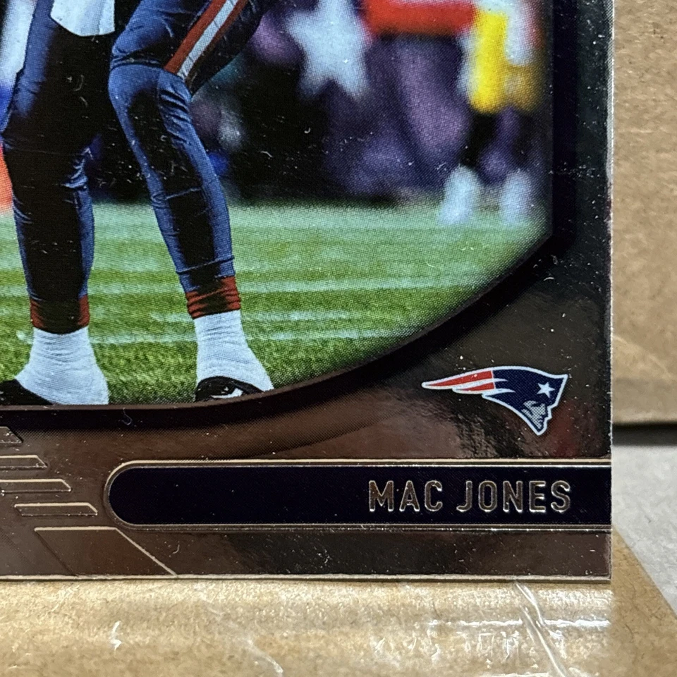 Mac Jones RC Absolute Panini Rookie Card Alabama Pop New England Patriots #1 QB - Image 3 of 4