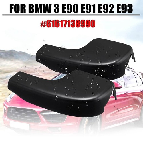 2X Neu Front Scheibenwischer Arm Abdeckung Kappen für Bmw 3 E90 E91 E92 6161 m2y - Picture 5 of 8