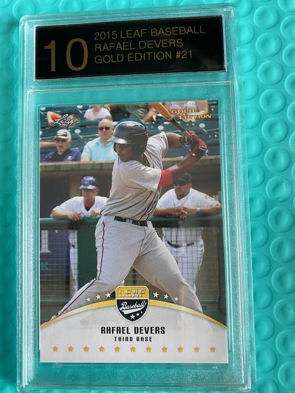 RAFAEL DEVERS 2015 LEAF DRAFT 