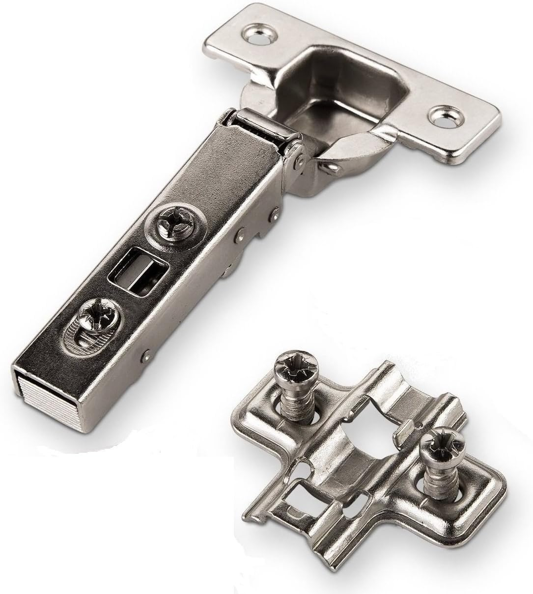 Quality 30 X Pack of Soft Slow Close Kitchen Cabinet Door Hinges