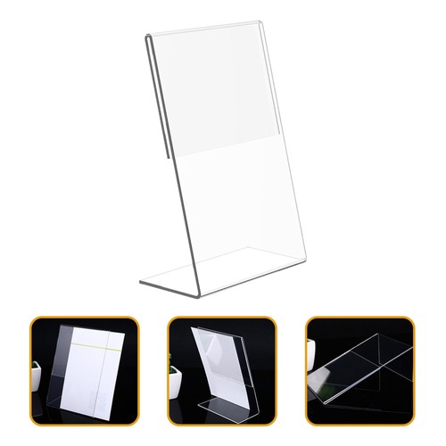 12 Pcs Transparent Display Stand Table Holders for Numbers Clear Wedding Sign - Picture 5 of 11