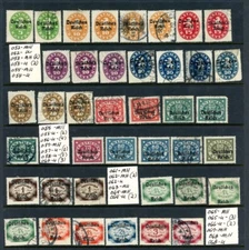 Bavaria Selection of 40 Used Stamps - CV=$50.05 - See Scan      (25-C186)