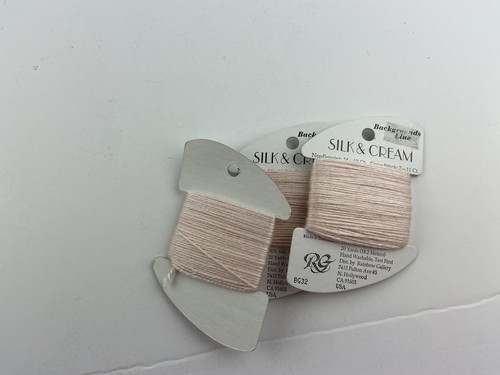Rainbow Gallery Silk And Cream Thread BG32 Pink Thread Lot Of 3 Discontinued - Picture 4 of 4