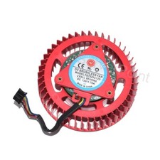 Test OK FD7525U12D DC12V 1.7A 4-Pin Control Graphics Card Fan