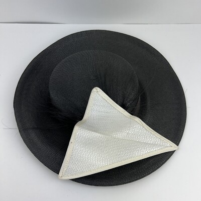 Vtg Sylvia New York St Louis Black White Dress Church  display picture 1