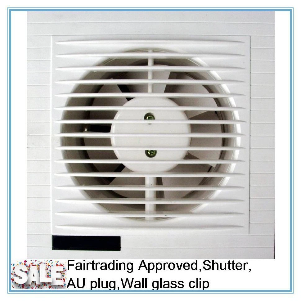 WINDOW FAN WALL FAN WHISPER VENTILATION EXHAUST FAN EXTERNAL SHUTTER  APPROVED AU | eBay