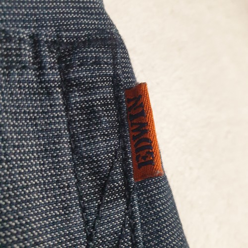 Edwin Mens Jeans Size 30W 28L(Measured) Bootcut Relaxed Fit Blue Denim - Picture 18 of 19