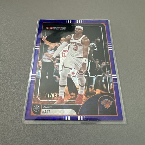 2025-26 Topps NBA Hoops Josh Hart PURPLE #/99 New York Knicks