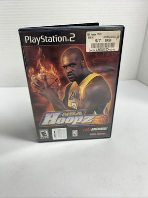 NBA Hoopz (Sony PlayStation 2, 2001) W/ Manual- Tested