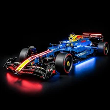 Light for Lego-42206 Oracle-Red-Bull-Racing RB20-F1-Car - Led Lighting Kit Co...
