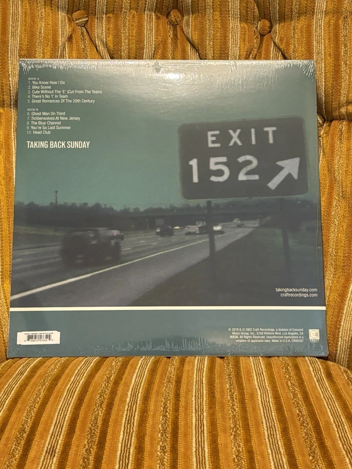 Taking Back Sunday Tell All Your Friends Coke Bottle Clear Vinyl Record LP NEW - Image 2 of 4