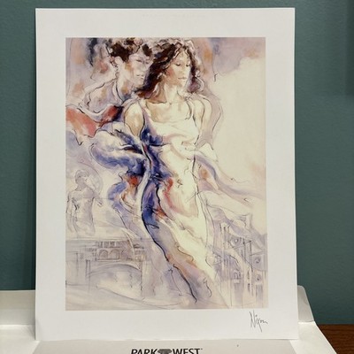 Peter Nixon Memories of Florence I 9.5'' x 7'' Seriolithograph Park West COA