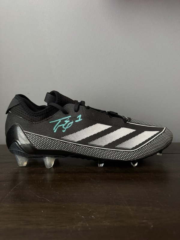 Travis Etienne Autographed Adidas Football Cleat, JSA Certified